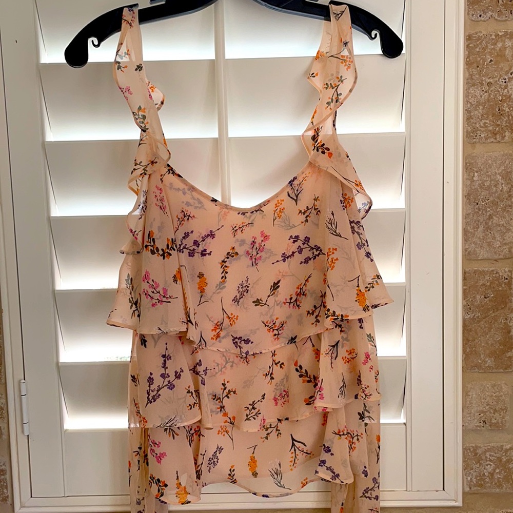 Rebecca Minkoff floral blouse